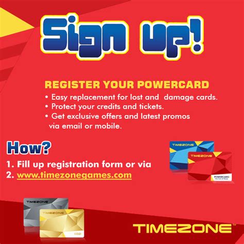 Register your Powercard now through .